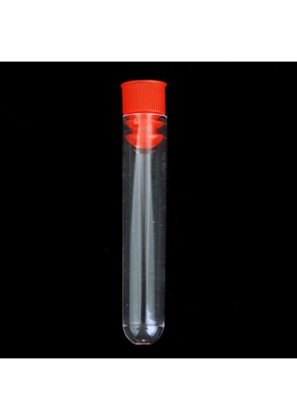 20 Adet Tamamlanmamış Plastik Test Tüpleri Laboratuvar Test Aracı Vidalı Kapaklı Şeffaf, 12 * 60MM (Yurt Dışından) modelleri