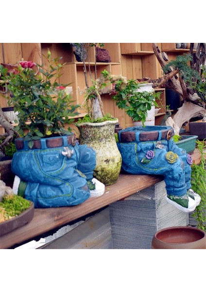 Iç Mekan Dış Mekan Bitkileri Için Sevimli Saksılar, Küçük Dekoratif Sukulent Saksısı, Reçine Kaktüs Saksısı, A (Yurt Dışından) modelleri