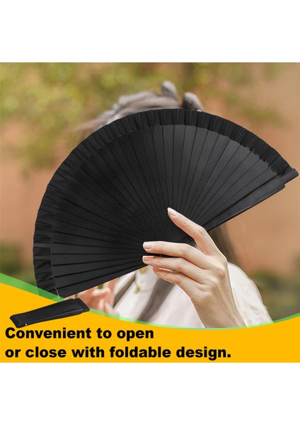 A-Plain Saf Ahşap Katlanır Yelpaze Modern Klasik Dans Gösterileri El Yelpazesi Sanat El Sanatları Ev Süslemeleri (Yurt Dışından) fırsatları