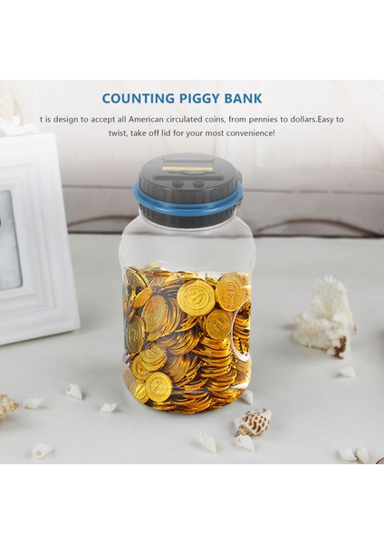 Dijital Para Sayacı Otomatik Para Sayma Kavanoz Tasarrufu Kuma (Yurt Dışından) fiyatları