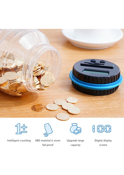 Dijital Para Sayacı Otomatik Para Sayma Kavanoz Tasarrufu Kuma (Yurt Dışından) fırsatları