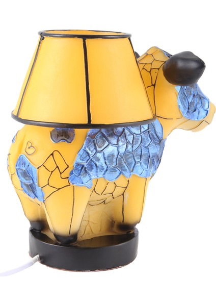 Inek Yatak Başı Lambası 3D Highlandinek Tasarım Hayvan Gece Lambası Inek Işığı Batı Masa Lambası Highlandinek Masa Lambası (Yurt Dışından)