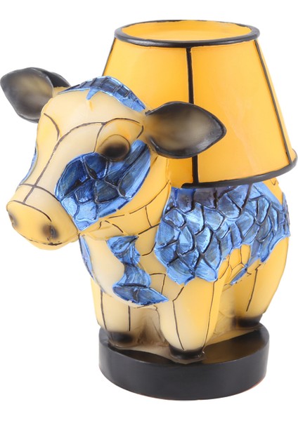 Inek Yatak Başı Lambası 3D Highlandinek Tasarım Hayvan Gece Lambası Inek Işığı Batı Masa Lambası Highlandinek Masa Lambası (Yurt Dışından) fiyatları