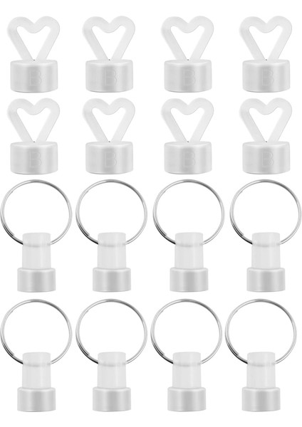 Helyum Için 16PCS Balon Ağırlığı, Balon Ağırlıkları, Helyum Balonları Için Balon Ağırlıkları, Düğün Için Plastik Set, Doğum Günü (Yurt Dışından)