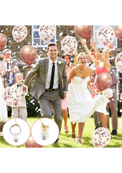 Helyum Için 16PCS Balon Ağırlığı, Balon Ağırlıkları, Helyum Balonları Için Balon Ağırlıkları, Düğün Için Plastik Set, Doğum Günü (Yurt Dışından) indirimleri