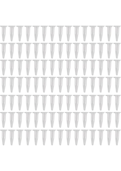 500 Adet Laboratuvar Şeffaf Beyaz Işaret Baskılı Plastik Santrifüj Tüpü 1.5ml (Yurt Dışından)