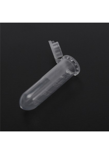 500 Adet 2ml Mikro Santrifüj Tüpü Test Tüpü Şişesi Şeffaf Plastik Şişeler Kap Laboratuvar Numune Depolama Için Çıtçıtlı Kapak (Yurt Dışından) fiyatları