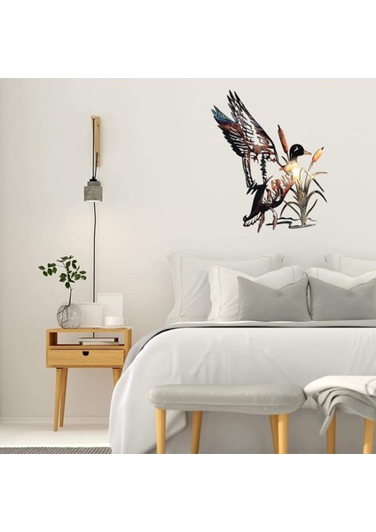 Bahçe Duvar Dekorasyonu Hayvan Metal El Sanatları Bahçe Siluetleri Ev Duvar Sanatı Süsü Bahçe Çit Dekoru Için Duvar Dekoru (Yurt Dışından) fiyatları