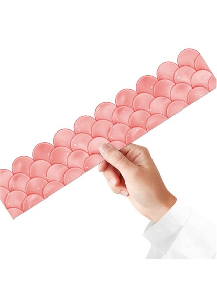 20M Ombre Pembe Tarak Bülten Tahtası Sınırları Gökkuşağı Düz Sınırlar Sınıf Veya Ev Okul Dekorasyonu (Yurt Dışından) fırsatları