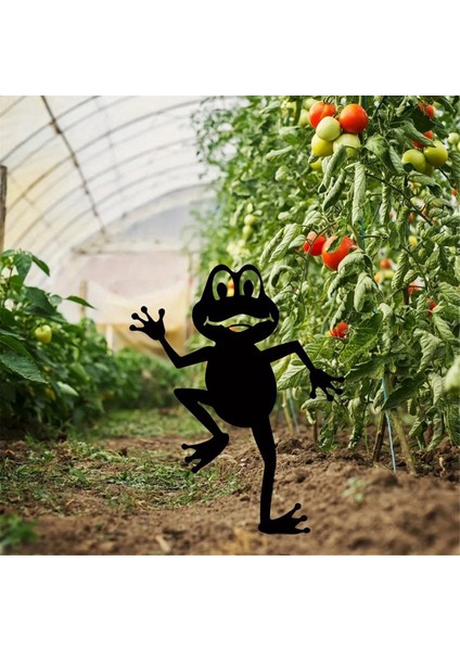 Demir Kurbağa Anahat Bahçe Dekorasyonu Çit Paneli Süsleme Sanatsal Metal Bahçe Dekoru Ev ve Araba Için (Yurt Dışından) fiyatları