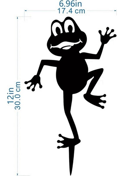 Demir Kurbağa Anahat Bahçe Dekorasyonu Çit Paneli Süsleme Sanatsal Metal Bahçe Dekoru Ev ve Araba Için (Yurt Dışından) modelleri