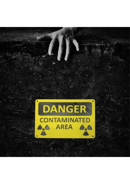 Yüksek Görünürlüklü Metal Yamalar Nükleer Radyasyon Uyarı Levhası Tehlikeleri Etkili Bir Şekilde Belirler Dayanıklı ve Kurulumu Kolay (Yurt Dışından) modelleri