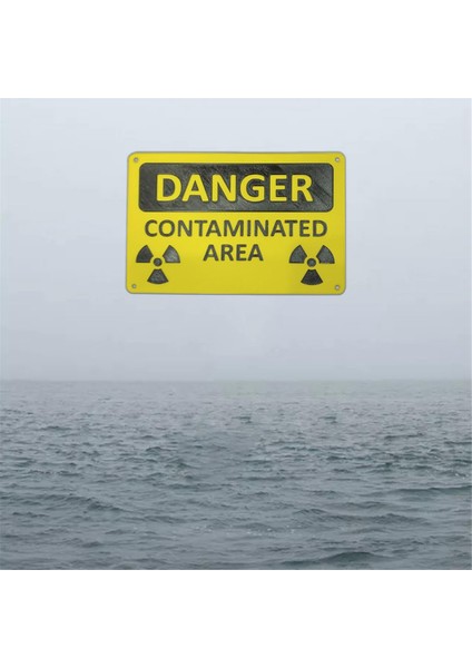 Yüksek Görünürlüklü Metal Yamalar Nükleer Radyasyon Uyarı Levhası Tehlikeleri Etkili Bir Şekilde Belirler Dayanıklı ve Kurulumu Kolay (Yurt Dışından) indirimleri