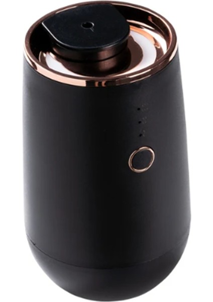 Difüzör Araba Hava Tazeleyici Başlatma Fonksiyonu USB Şarj Edilebilir Esansiyel Yağ Difüzörü 9 Renkli Işıklar Koku (Siyah) (Yurt Dışından)