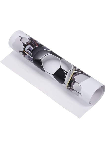 3D Futbol Duvar Sticker Pvc Sanat Futbol Çatlak Çıkartması Boys Odası Duvar Dekor (Yurt Dışından) modelleri