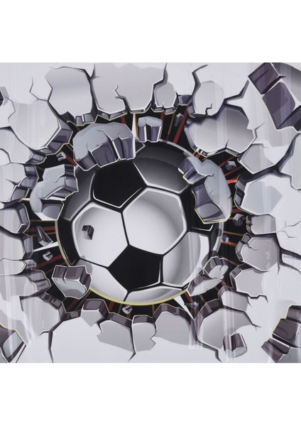 3D Futbol Duvar Sticker Pvc Sanat Futbol Çatlak Çıkartması Boys Odası Duvar Dekor (Yurt Dışından) indirimleri