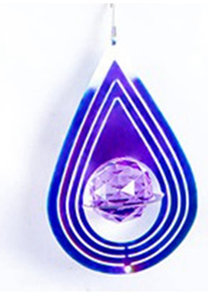 Rüzgar Çanları Süslemeleri Açık Dekor Ev Balkon Vitray Vintage Rüzgar Spinner 3D Döner Rüzgar Çanı (Yurt Dışından) fiyatları