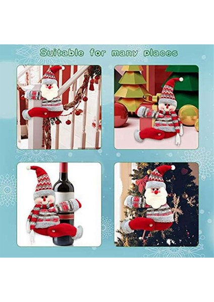 Set Noel Perde Tokası Tieback, Sevimli Noel Baba Kardan Adam-Perde Holdbacks Tiebacks, Ev Için Noel Tatil Dekoru (Yurt Dışından) indirimleri