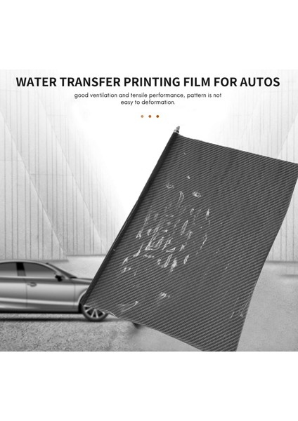 0.5X2M Siyah Karbon Fiber Baskı Su Transferi Daldırma Hidrografik Hidro Film (Yurt Dışından) fiyatları