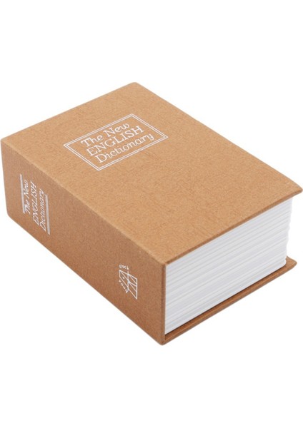 Para ve Mücevher Için Güvenli, Bir Kitabın Görünümünü Taklit Eden ve Ev ve Ofis Için Mükemmel (Mini Sarı) (Yurt Dışından)