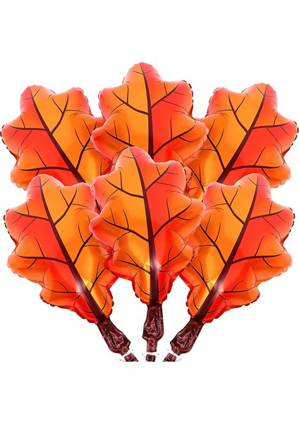 10 Adet Akçaağaç Yaprakları Balonlar Şükran Günü Folyo Balonlar Doğum Günü Partisi ve Sonbahar Süslemeleri Için Turuncu (Yurt Dışından) indirimleri