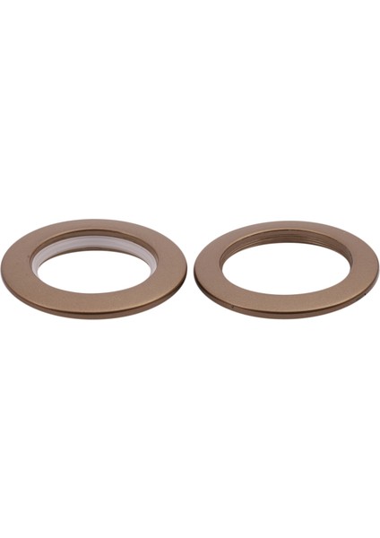 50 Paket Perde Grometi, Iç Çap 43MM Perde Kuşgözü Halkaları Nano Ölçekli Düşük Gürültülü Roma Halkası (Kahve) (Yurt Dışından) indirimleri
