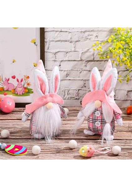 2 Parça Tavşan Cüce Tavşan Paskalya Cüce Cüce Tatil Ev Dekoru Bahar Paskalya Dekorasyonu Koleksiyonluk Heykelcik (Yurt Dışından) fırsatları
