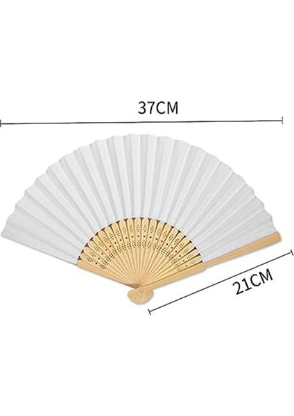 Adet Kendin Yap Kağıt Katlama Yelpazesi Bambu El Tipi Yelpazesi Çocuklar Için Boş Çizim El Tipi Kağıt Yelpazesi El Tipi Katlanmış Yelpazesi (Yurt Dışından) fırsatları