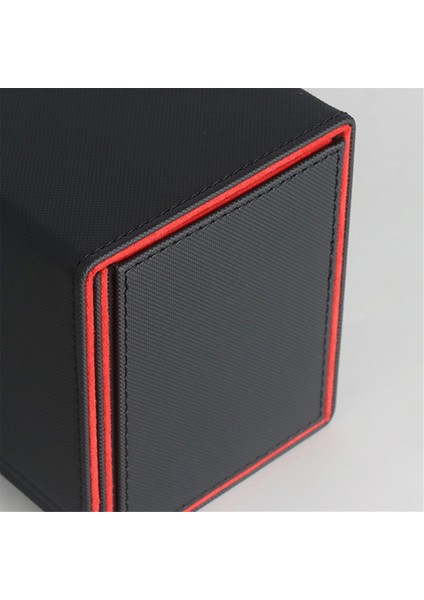 Kart Destesi Kutusu, 5'i 1 Arada Kart Saklama Kutusu, Kart Düzenleyici Manyetik Kart Saklama Kutusu (Siyah ve Kırmızı) (Yurt Dışından) modelleri