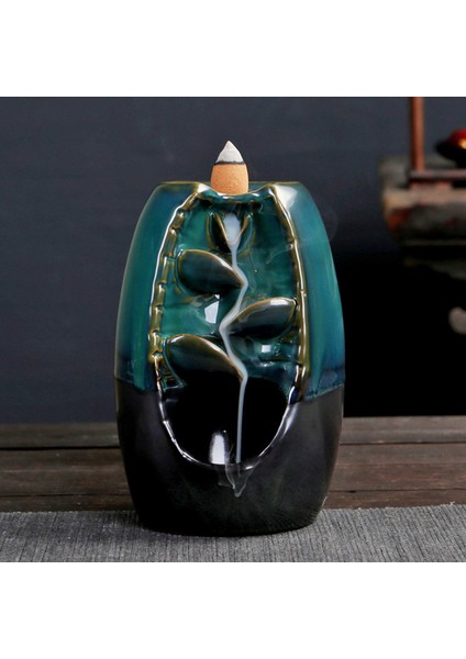 Ev Ofis-A Için Geri Akış Buhurdan Sigara Akış Seramik Tütsü Tutucu Dekorasyon (Yurt Dışından) modelleri