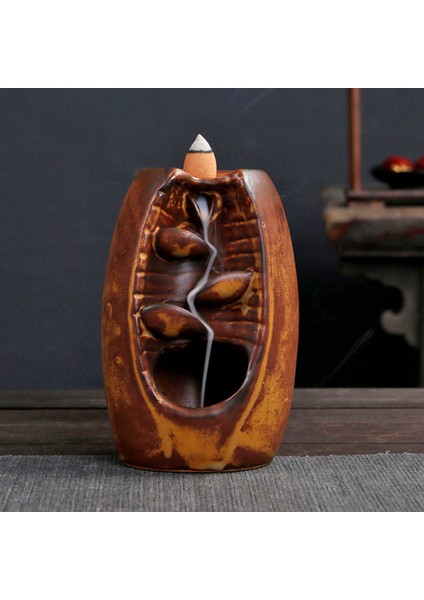 Ev Ofis-A Için Geri Akış Buhurdan Sigara Akış Seramik Tütsü Tutucu Dekorasyon (Yurt Dışından) fırsatları