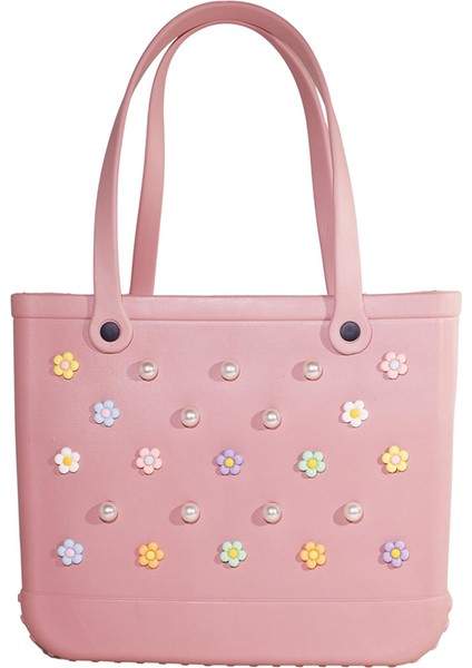 Aksesuar Takıları, Kauçuk Plaj Çantaları Aksesuar Ekleri, Papatya Çiçek Çanta Takıları Bogg Çanta Için (Yurt Dışından) indirimleri