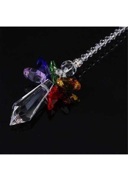Modern Gökkuşağı Kristal Melek Çakra Suncatcher Araba Charm Kolye Otomatik Dikiz Aynası Asılı Dekor Için - Şeffaf (Yurt Dışından) indirimleri