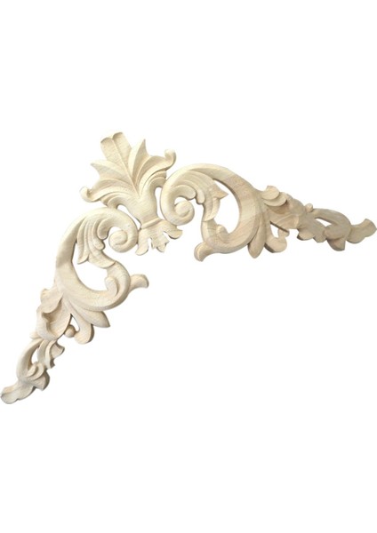 15*15CM Kauçuk Ahşap Oymalı Köşe Onlay Aplike Nefis Boyasız (Yurt Dışından) fiyatları