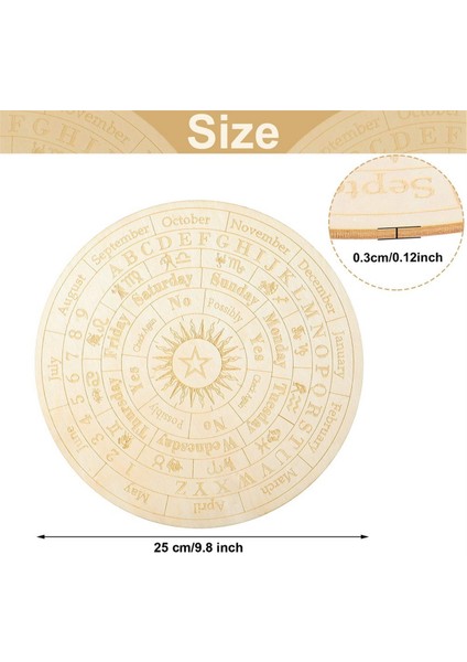 Yıldız Sarkaç Tahtası Ahşap Maden Tahtası Kehanet Metafizik Mesaj Panosu (Yurt Dışından) modelleri