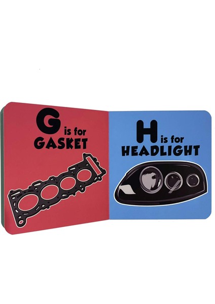 Geleceğin Yarış Arabası Sürücüleri Için Abc'ler Alfabe Kitabı (Bebek Kitabı, Çocuk Kitabı, Yürümeye Başlayan Çocuk Kitabı) (Yurt Dışından) indirimleri