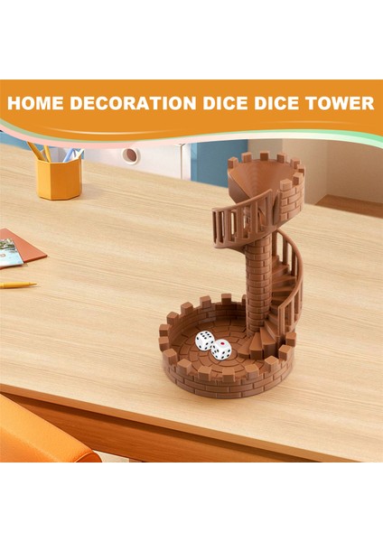 Zar Kulesi Tuğlaları Kale Zar Kulesi Zar Yuvarlanan Tepsi Kulesi - D&d Oyunu Rpg ve Masa Üstü Oyunları Için Mükemmel En Iyi Hediye (Yurt Dışından) fırsatları