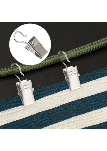 50 Adet Paslanmaz Çelik Perde Klipleri Kanca ile Perde Fotoğrafları Ev Dekorasyon Açık Parti Tel Tutucu (Yurt Dışından) modelleri