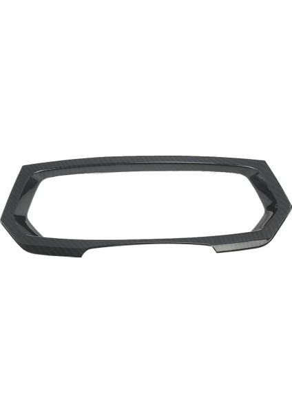 Araba Dashboard Gösterge Paneli Ekran Çerçeve Kapak Kiti Trim Için Tiguan Mk2 2017 - 2022 Karbon Fiber (Yurt Dışından)