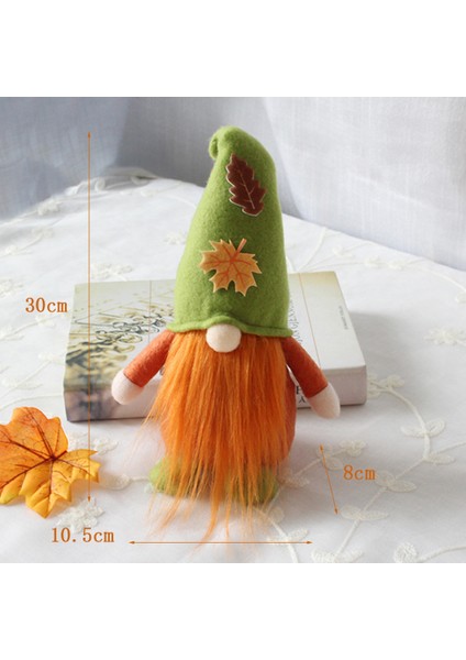 Sonbahar Gnome Kabak Ayçiçeği Isveç Nisse Tomte Cüce Peluş Süsler Noel Sonbahar Şükran Günü Dekor Için B (Yurt Dışından) modelleri