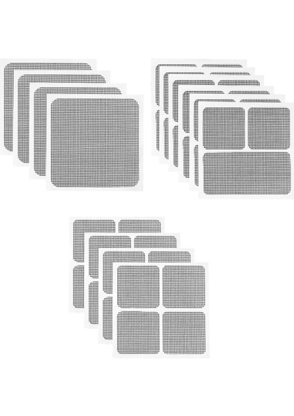 14 Sayfalık Pencere Sineklik Yama Tamir Takımı, 3 Boyutlu Pencere Sineklik Tamir Takımı, Sineklik Tamir Bandı (Yurt Dışından)