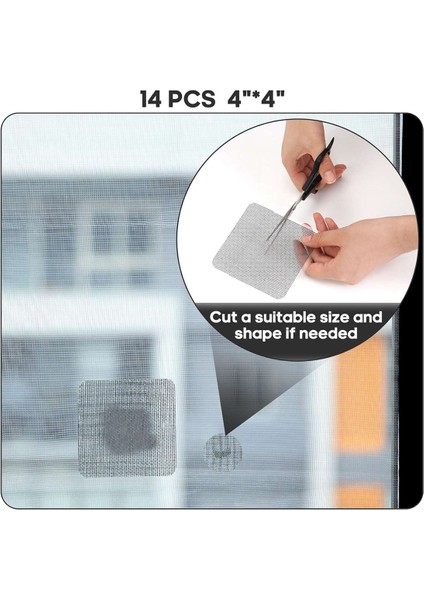 14 Sayfalık Pencere Sineklik Yama Tamir Takımı, 3 Boyutlu Pencere Sineklik Tamir Takımı, Sineklik Tamir Bandı (Yurt Dışından) indirimleri