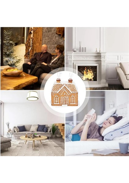 2 Adet Zencefilli Ev Tütsü Brülör, Reçine Kütük Kabin Tütsü Brülör, Noel Tütsü Brülör, Ev Baca Süslemeleri (Yurt Dışından) indirimleri