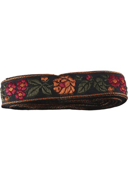 Çiçek Jakarlı Şerit Trim, Dikiş Dokuma Jakarlı Şerit Vintage Dekor Trim Stil B Için Işlemeli Dantel Şerit Kumaş (Yurt Dışından) fiyatları