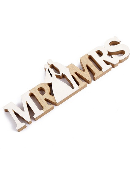 Ahşap Bay ve Bayan Düğün Masa Dekorasyonu Için Tabelalar, Parti Masası Için Düğün Hediyesi Fotoğraf Sahne Akşam Yemeği Dekorasyon (Yurt Dışından) fiyatları