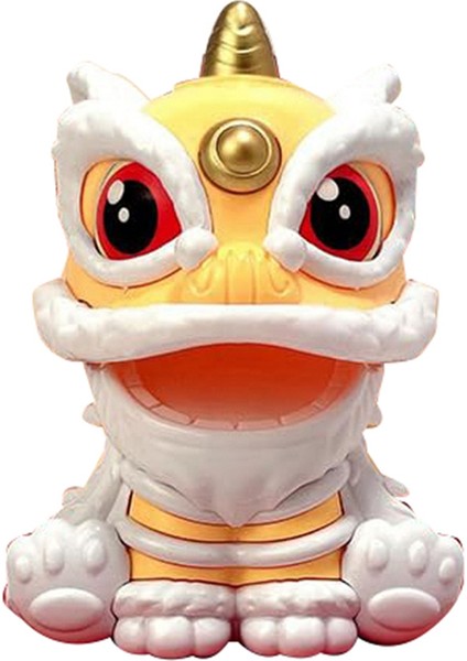 Güneş Enerjili Dans Eden Aslan Süsü Çin Tarzı Şanslı Aslan Dans Modeli Araba Ofis Ev Dekorasyonu Için Güneş Enerjili-A (Yurt Dışından)