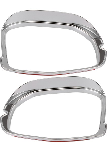 Araba Stili Dikiz Aynası Kaş Kapağı Trim Yağmur Gölgelik Kapağı Honda Hrv Hr-V Xrv Xr-V 2022 2023 Krom (Yurt Dışından)