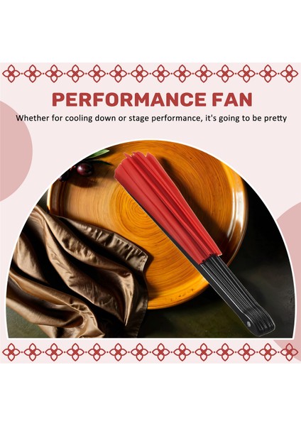 2 Adet Büyük Katlanır Yelpaze Naylon Kumaş Elde Taşınabilir Katlanır Yelpaze Çin Kung Fu Tai Chi Yelpaze Dekorasyonu Katlanır El Yelpazesi Parti Hediyeleri Için (Kırmızı) (Yurt Dışından) indirimleri