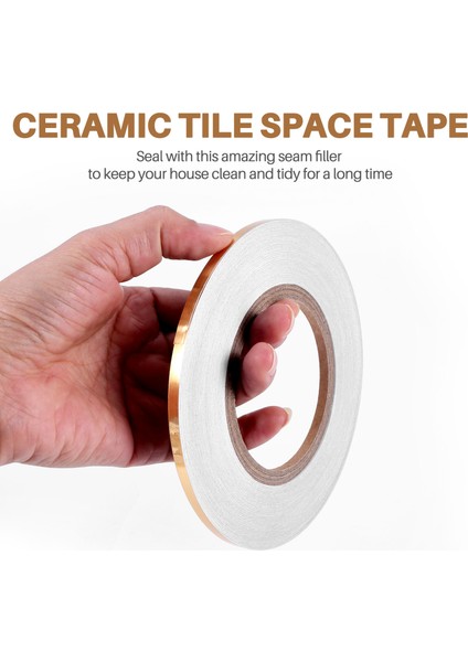 Adet Su Geçirmez Seramik Karo Uzay Bandı Zemin Çatlak Hattı Etiket Küvet Mutfak Lavabo Tuvalet Duvar Kenar Koruması (Yurt Dışından) indirimleri