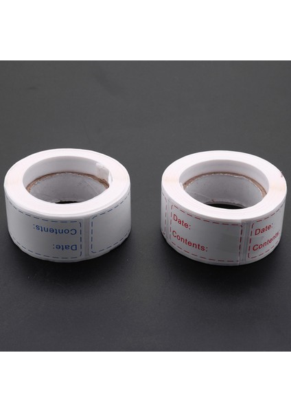 300 Adet Çıkarılabilir Dondurucu Etiketleri 1x3 Inç Gıda Depolama Çıkartmalar, Buzdolabı Dondurucu Kağıt Etiket Kolay Temizlenebilir (Yurt Dışından) fiyatları